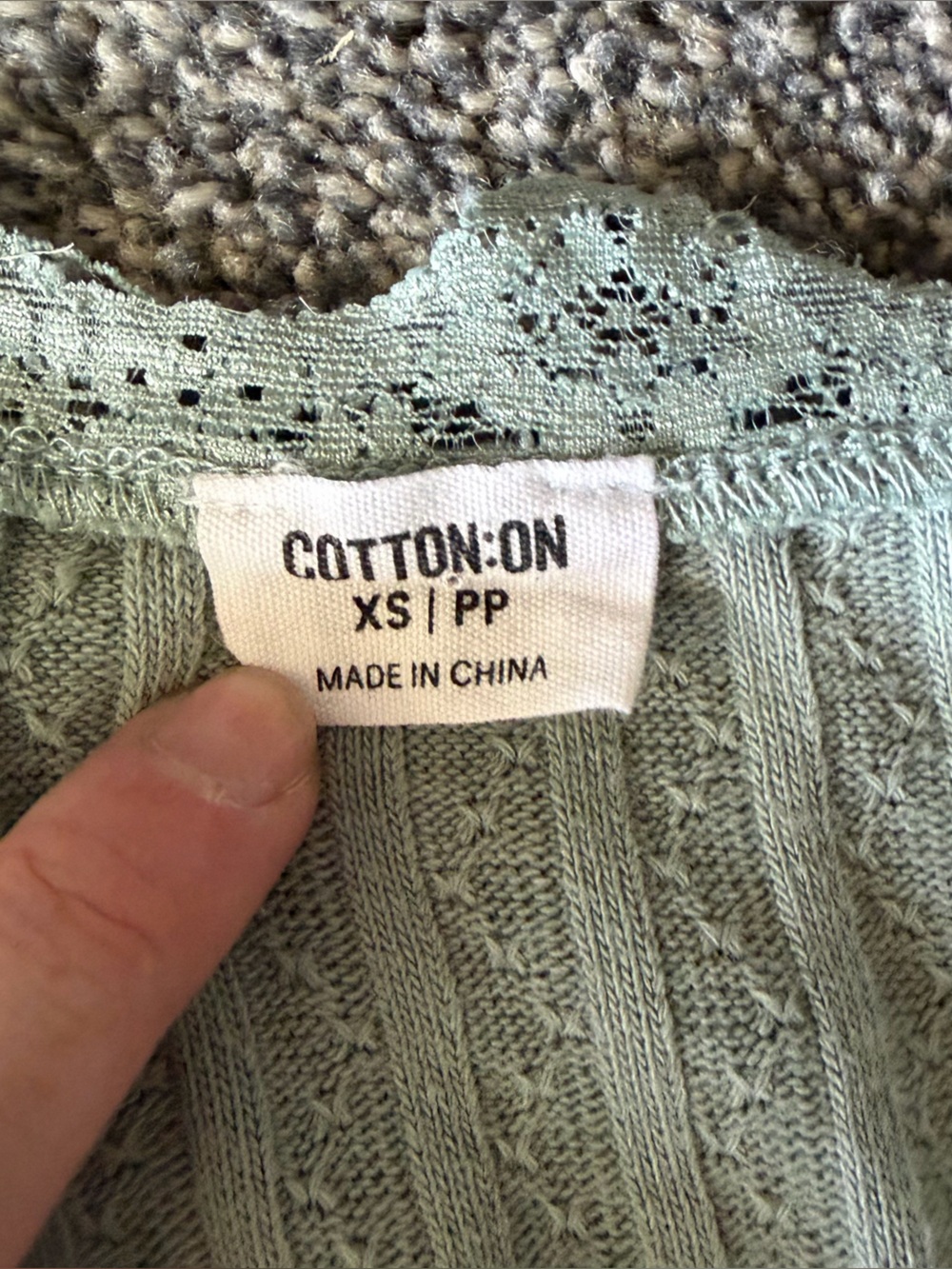 Cotton On Sage Cardigan - Picture 3 of 3